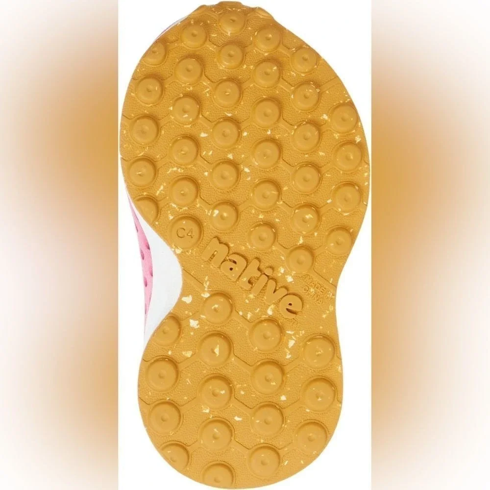 NATIVE C4 Unisex Vegan Waterproof Resting Pink Robbie Sugarlite Shoes